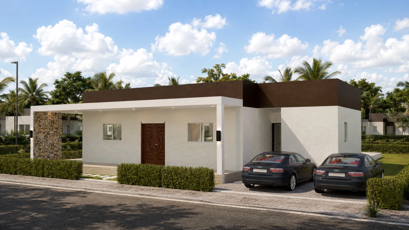Villa SOBE sur lot de 400 m² — vue principale